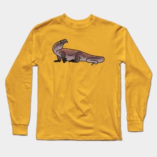 Cute Megalania Long Sleeve T-Shirt